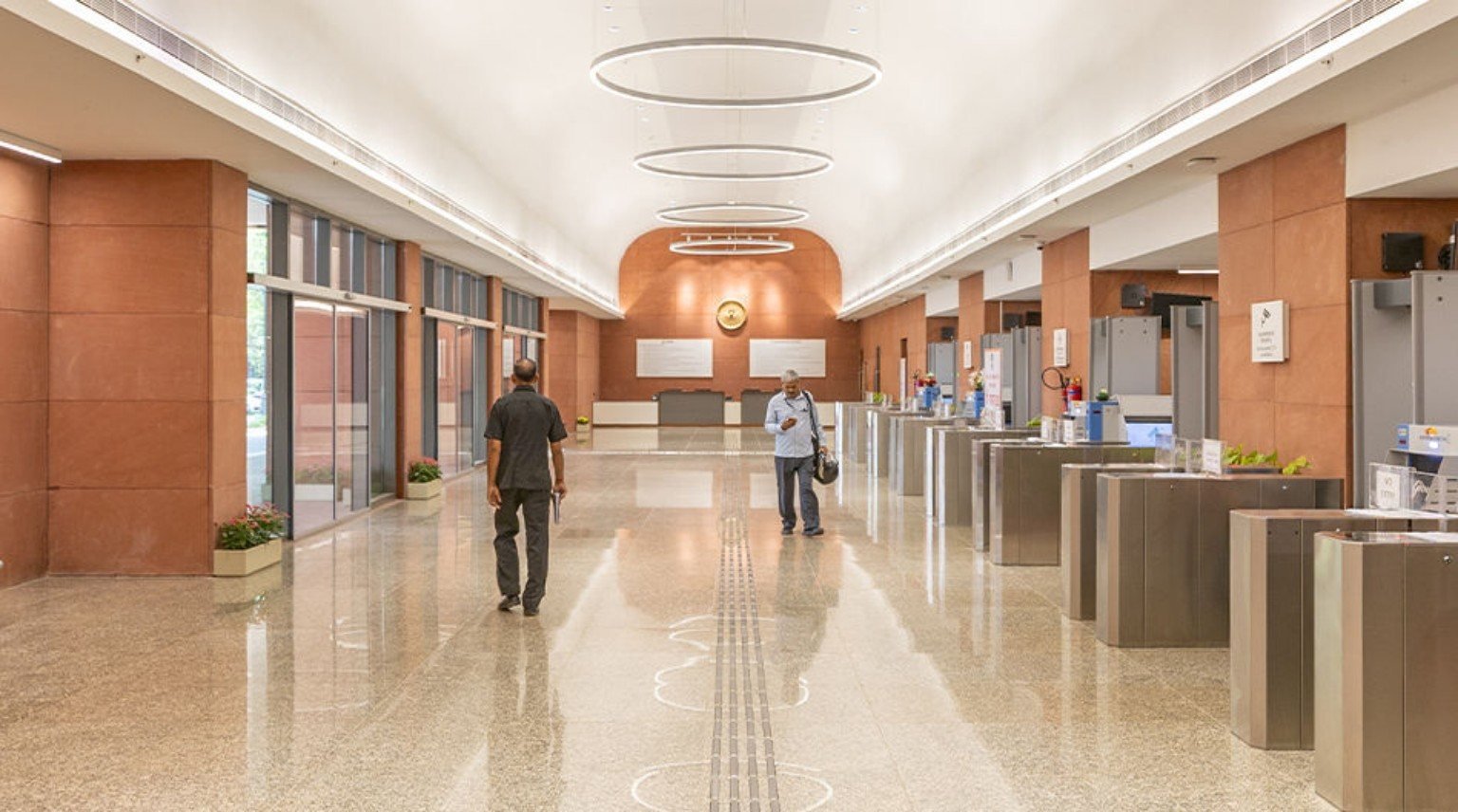 Kartavya Bhavan interior lobby