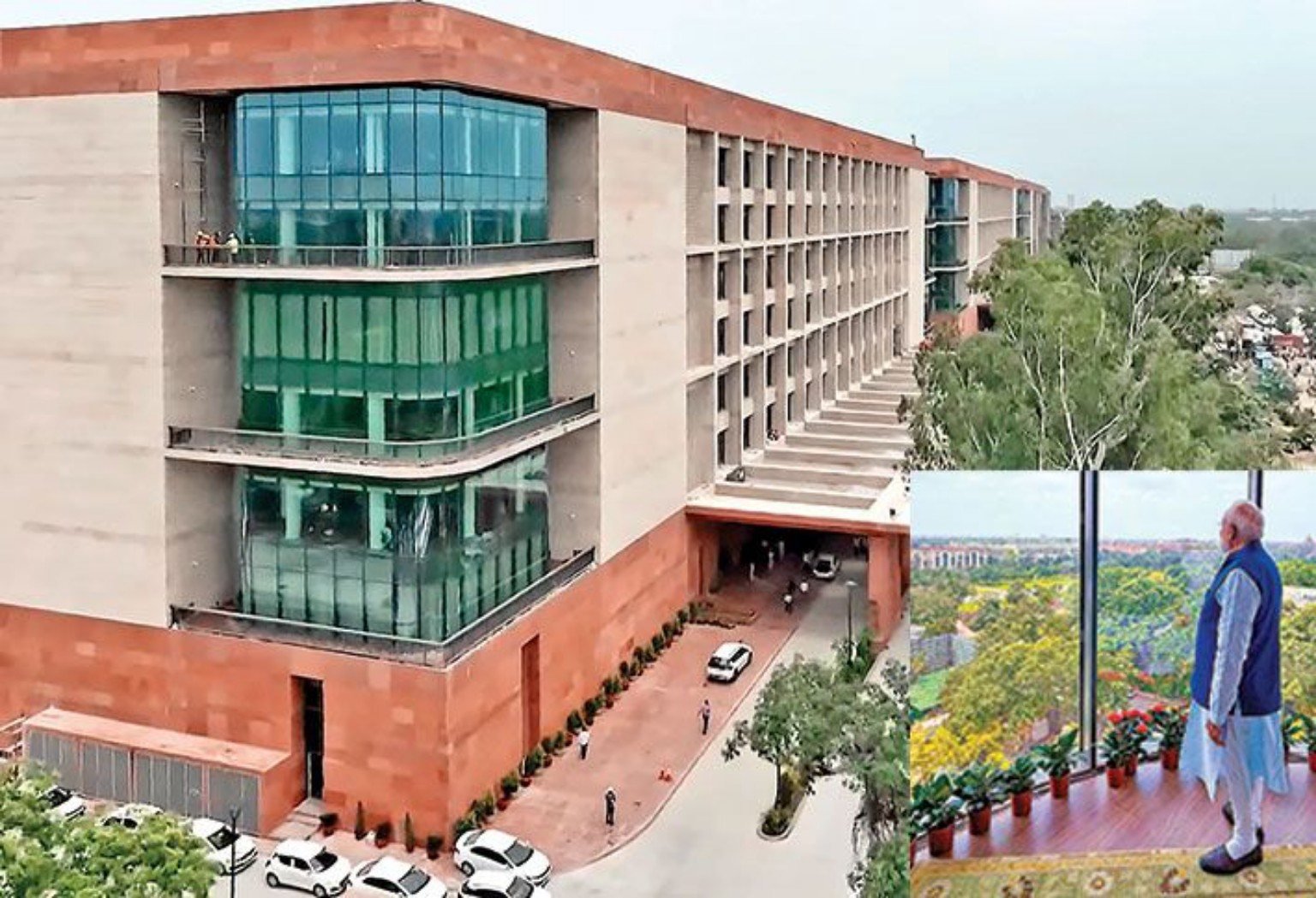 Kartavya Bhavan office building exterior